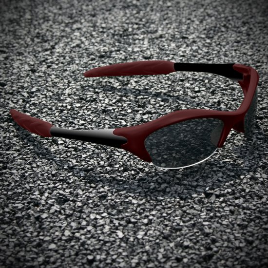 Half-frame | MAROON + BLACK