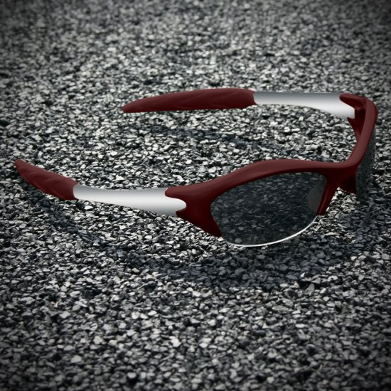 Half-frame | MAROON + SILVER