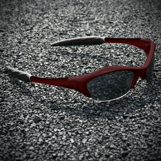 Half-frame | MAROON + MAROON + BLACK