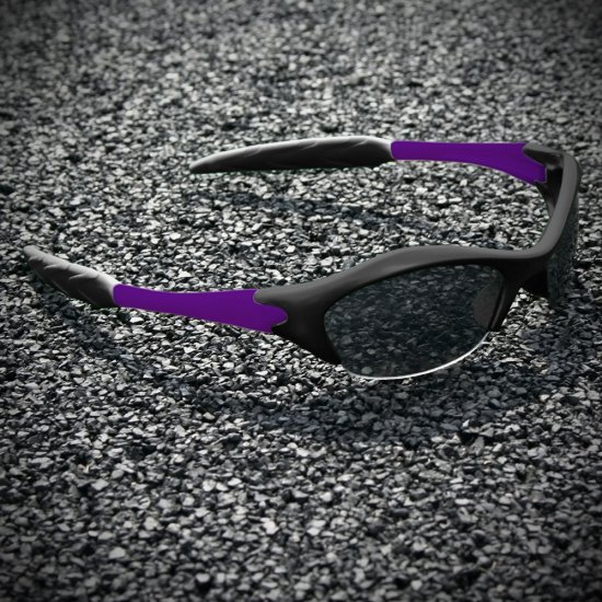 Half-frame | BLACK + PURPLE