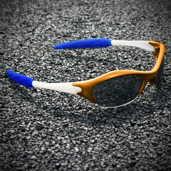 Half-frame | BURNT ORANGE + PEARL + BLUE