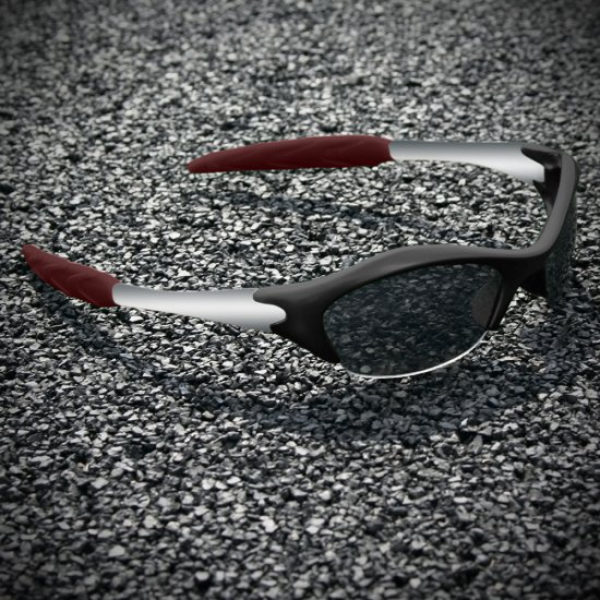 Half-frame | BLACK + SILVER + MAROON