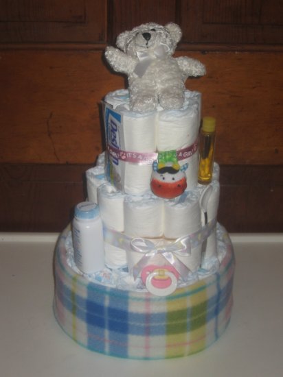 It's a Girl Diaper Cake
