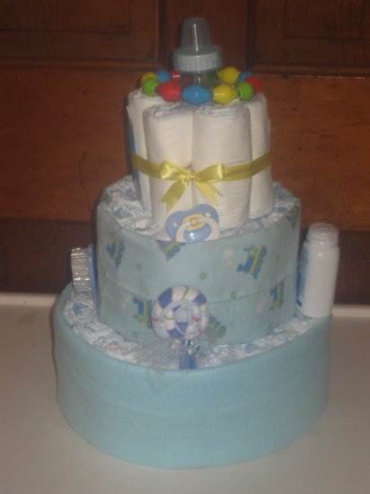 Train Diaper Cake