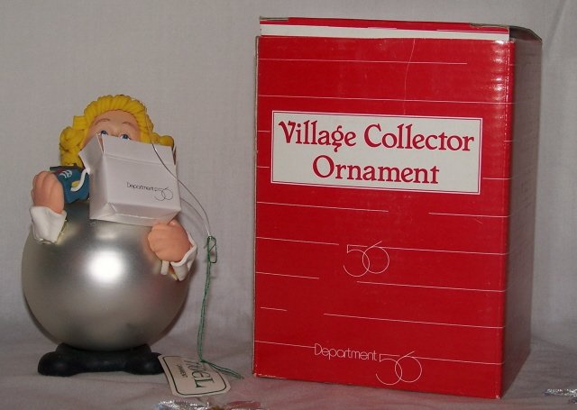 Dept 56 Female #7847 Village Collector Ornament NIB