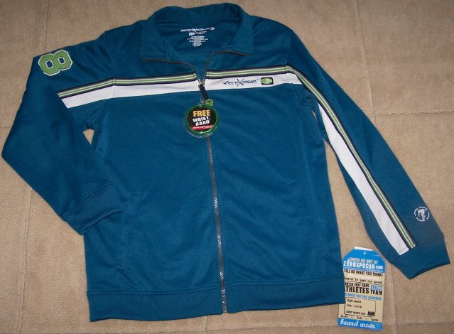NWT Boys ZERO XPOSURE Board Wear Surf Jacket $36 14-16