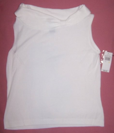 NWT Womens RAFAELLA Boatneck Top Ivory M