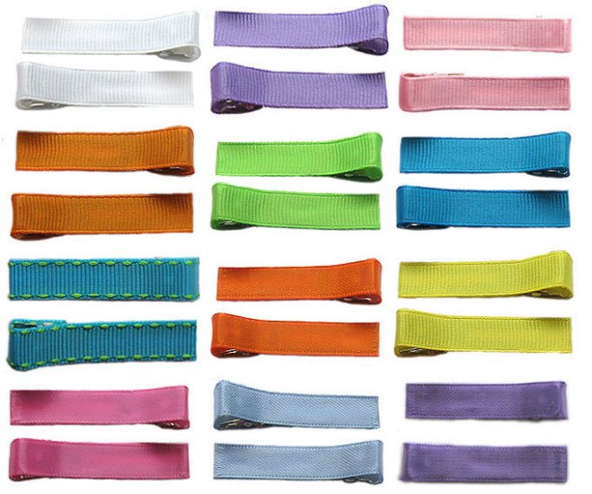 Solid Colored Clippies
