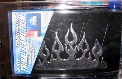 Bully Tribal Flame Trim - Stainless Steel