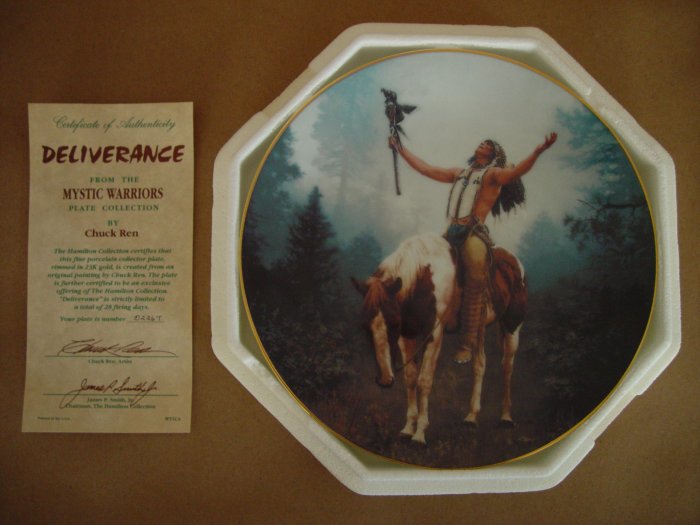 "Deliverance" from the Mystic Warriors Hamilton Collection