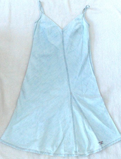 NEW DIESEL Juniors lightweight denim dress Size large