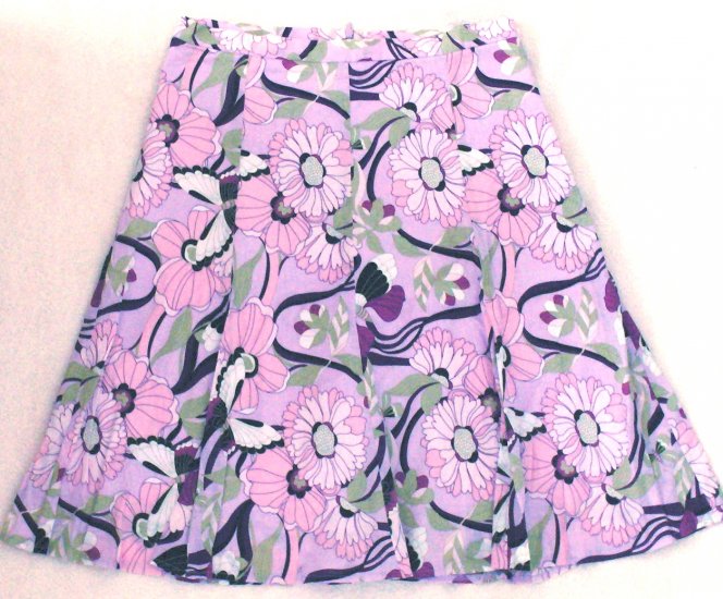 BYERWEAR Womens/Juniors floral print skirt Size 7