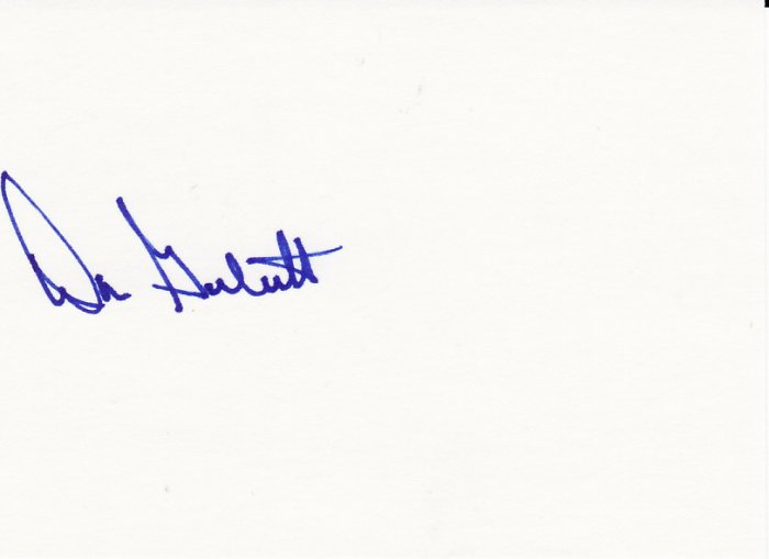 Don Gullett Autograph Signed index card! Cincinnati Reds