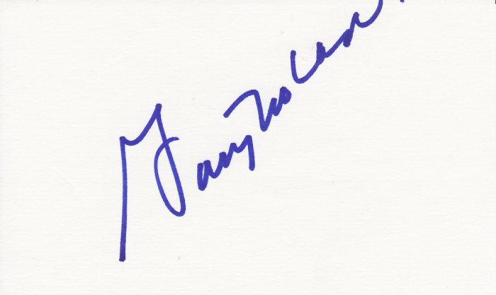Gary Nolan Autograph Signed index card! Cincinnati Reds