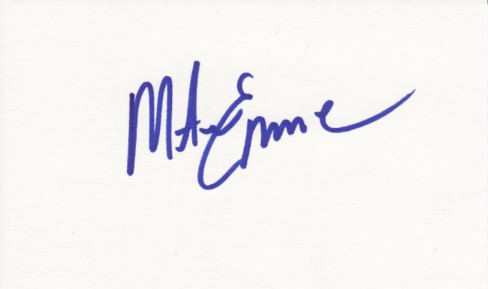 Mike Eruzione Autograph Signed! 1980 USA Olympic Gold