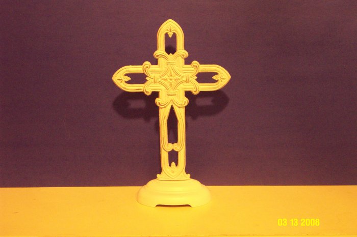 Iron Pedestal Cross