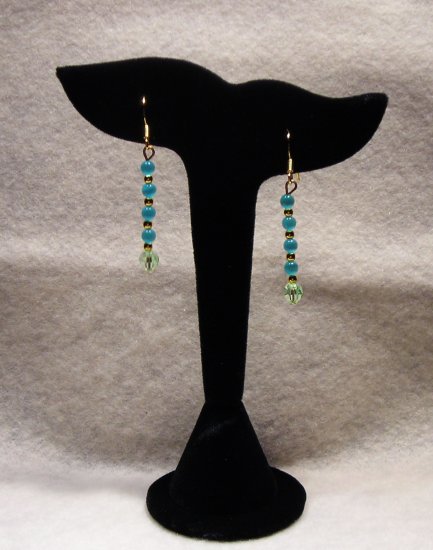 LC987E - Pacific Opal Swarovski Earrings