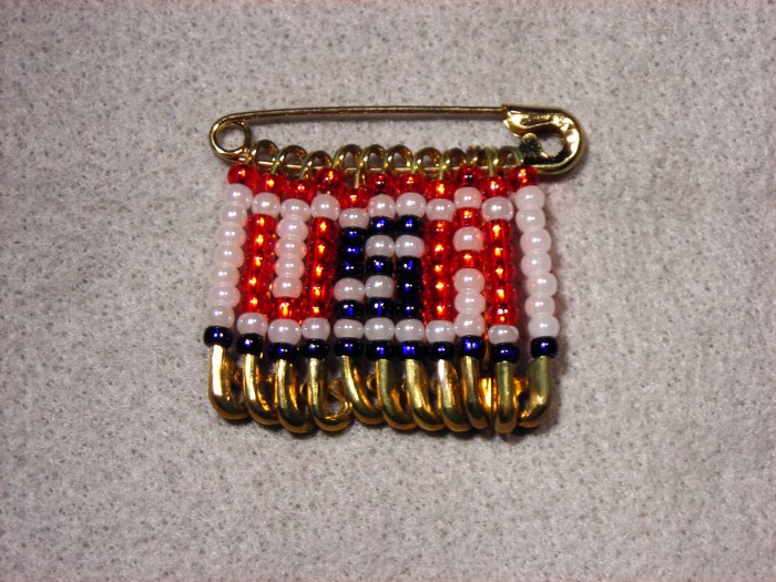 LC805F - Large Patriotic Friendship Pin