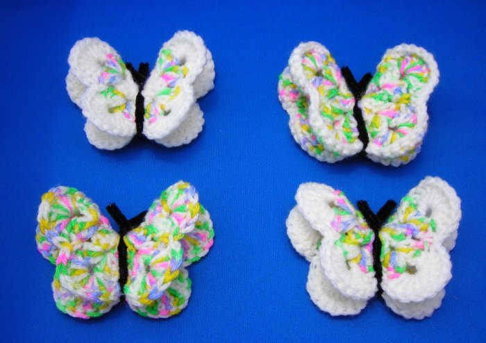 LC623BM - Pastel Butterfly Magnets