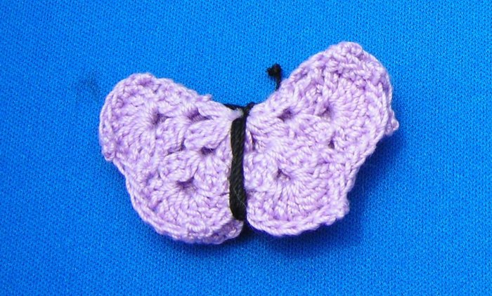 LC626BP - Purple Butterfly Pin