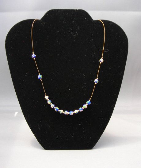 LC947N - Cloisonne Beaded Necklace