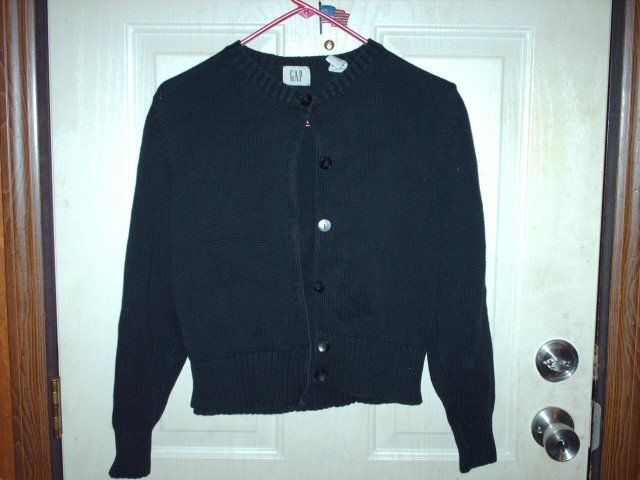 Girl's Gently Used Gap Black Sweater for Girls Size Medium