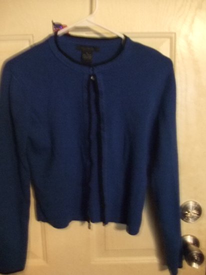 Gently Worn Limited Royal Blue Cardigan Size Medium