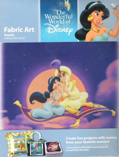 Aladdin Fabric Art A Whole New World