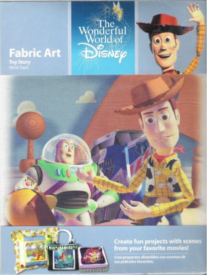 Toy Story Fabric Art We're Toys!