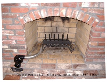 SPITFIRE FIREPLACE HEATER - 4 TUBE W/ BLOWER | NORTHLINE