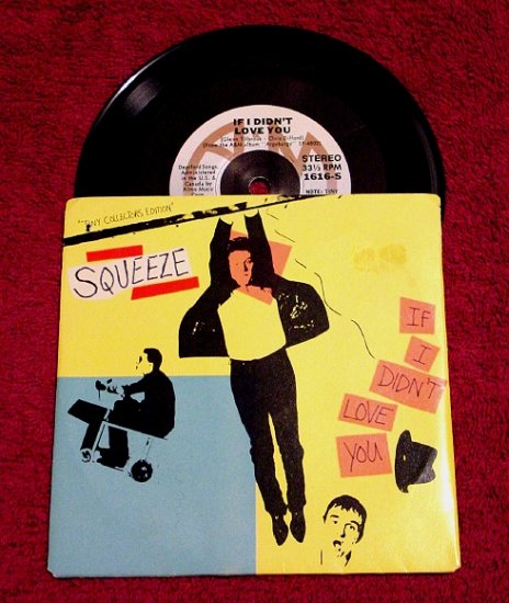 SQUEEZE Original 5" MiniDisc * If I Didn't Love You * 1980 Rare MINT