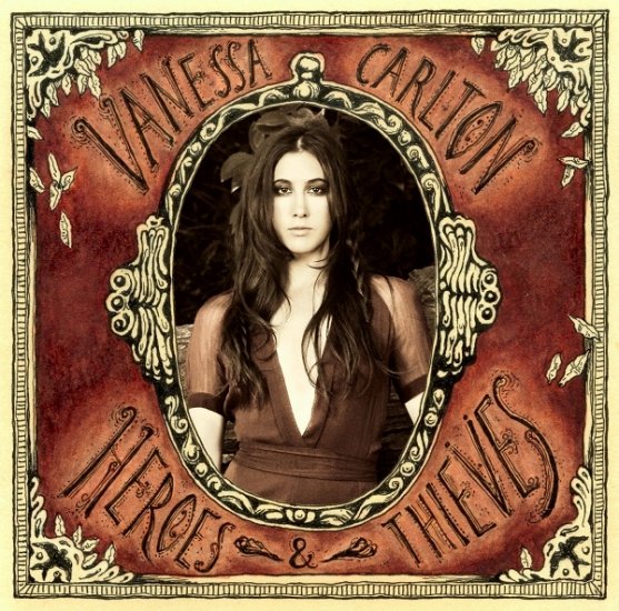 Venessa Carlton HEROES & THIEVES Original Music Poster 2' x 2' Rare 2007