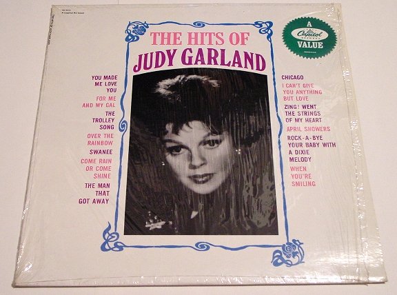 Judy Garland * THE HITS OF * Original Capitol LP with Shrinkwrap 1963 Mint