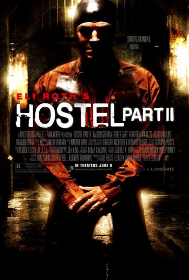 Eli Roth's HOSTEL Part 2 Original Movie Poster * BIJOU PHILLIPS * Huge 4' x 6' Rare 2007 Mint