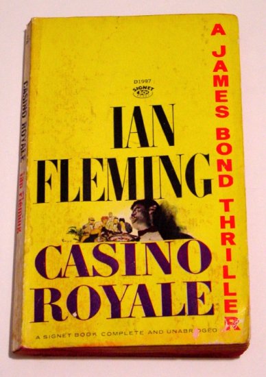 Casino Royale * JAMES BOND * Ian Fleming 1963 7th Edition Signet PB