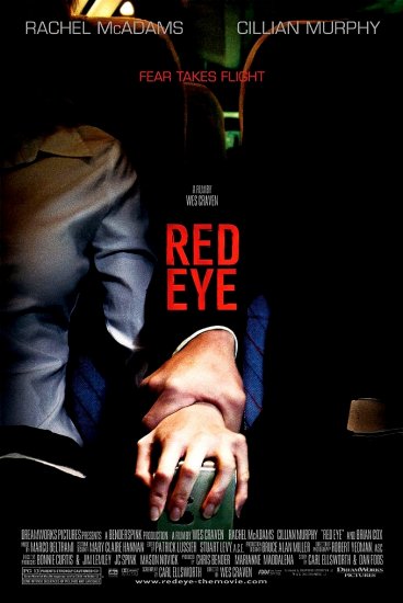 Wes Craven's RED EYE Original Movie Poster * RACHEL McADAMS * 2' x 3' Rare 2005 Mint