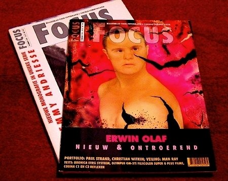 FOCUS Magazine SET of 2 * View Camera Portraits~Paul Strand~Man Ray * Europe 1995 MINT