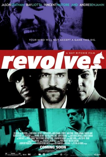 Ritchie's REVOLVER Movie Poster * JASON STATHAM * 27"x 40" Rare 2007 NEW