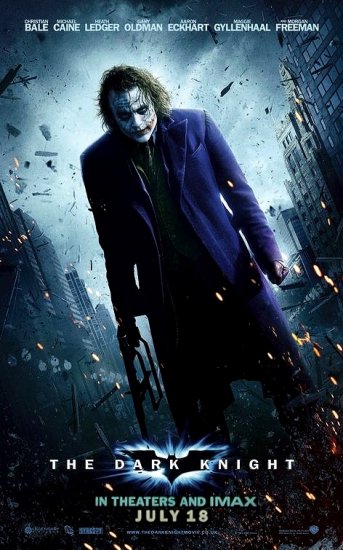 DARK KNIGHT Movie Poster SET * CHRISTIAN BALE & HEATH LEDGER * 2' x 3' Rare 2008 NEW