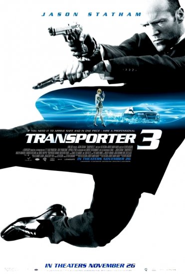 Besson's TRANSPORTER 3 Movie Poster * JASON STATHAM * 4' x 6' Rare 2008 NEW