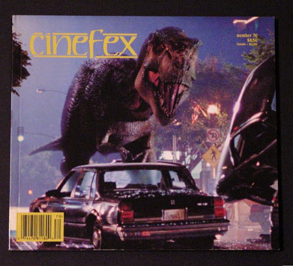 cineFex Film Journal * Jurassic Park / Lost World & Fifth Element * 1997 MINT