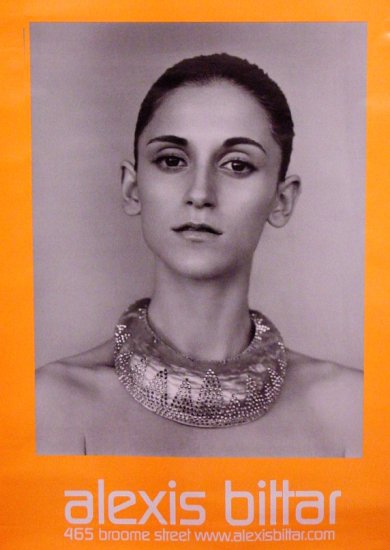 Alexis Bittar SOHO NYC Jewelry Original 2 Poster SET 3' x 4' 2007 New