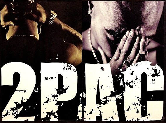 TuPac 2Pac * THUG & LIFE I & II * Poster SET 2' x 3' Rare 2007 MINT