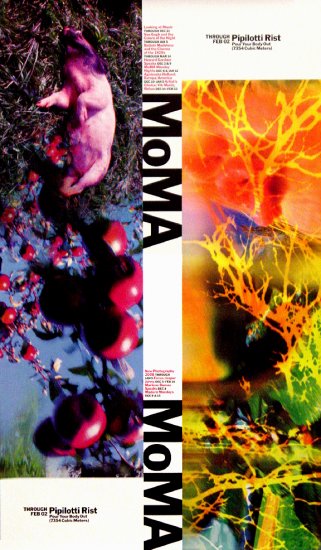 MOMA Original Art Exhibit Poster * PIPILOTTI RIST * 2' x 3' Rare 2008 Mint