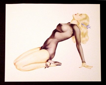 Varga-Vargas * DANCER * Pin Up Collectors Print ~ Mint
