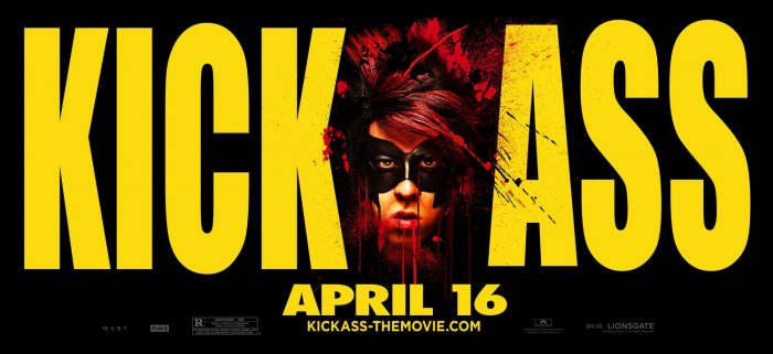 KICK-ASS Original Movie Poster * RED MIST * 4' x 5' Rare 2010 NEW