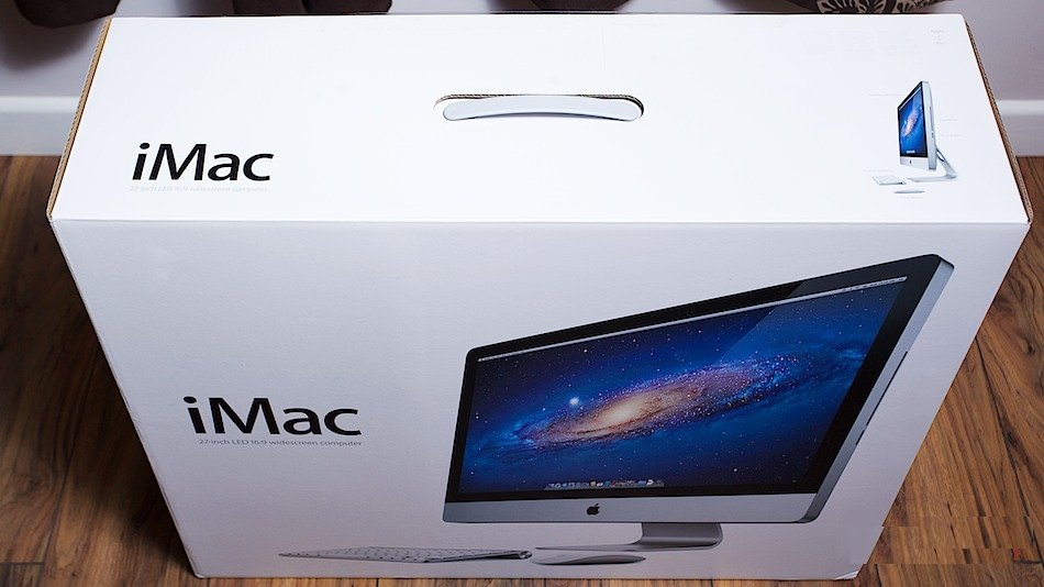 Apple iMac 27" inch * Retail BOX ONLY * NEW