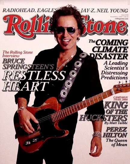 Bruce Springsteen * MAGIC * Original Music Poster 2' x 3' Rolling Stone COVER Rare 2007 Mint
