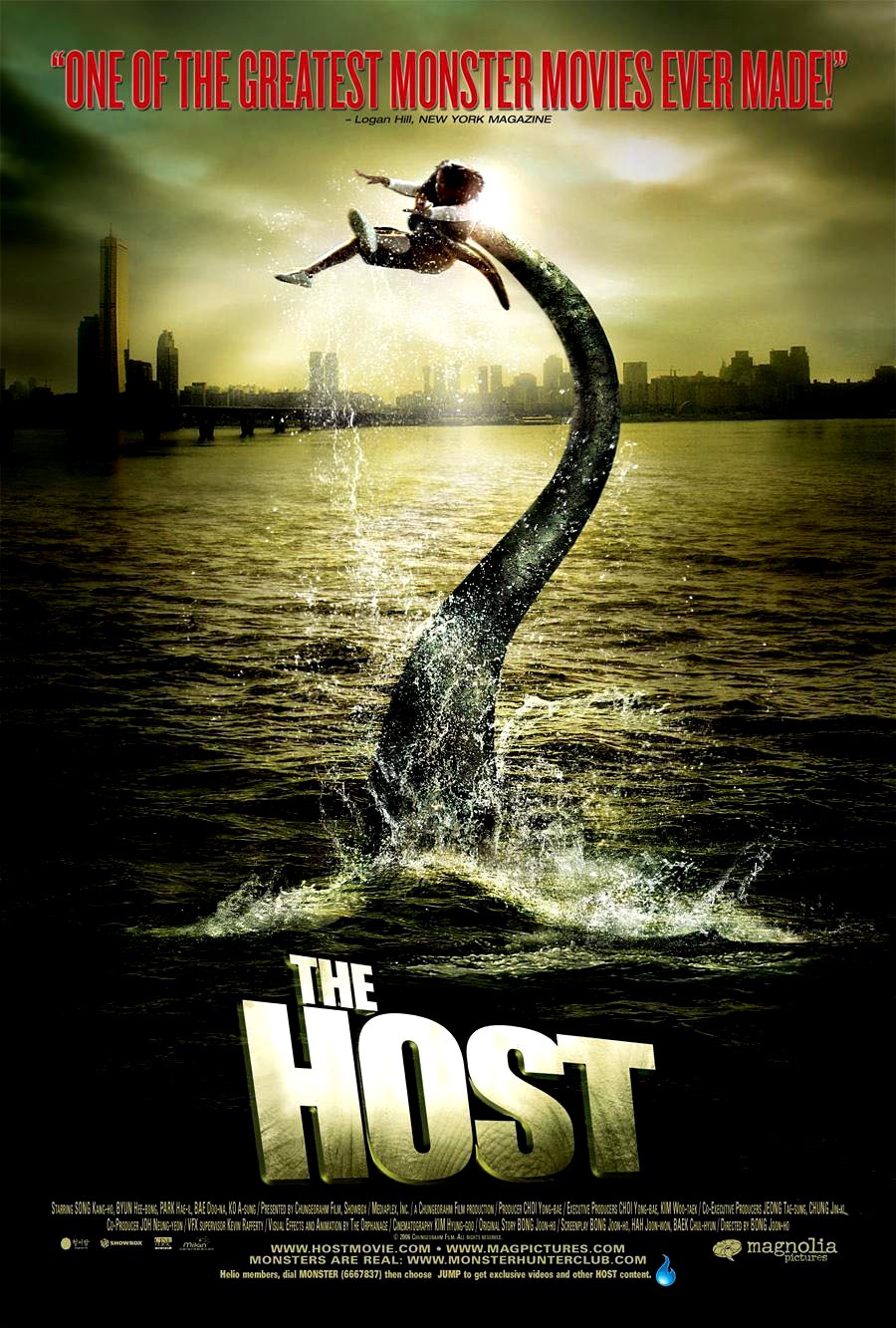THE HOST Original Movie Poster * SCOTT WILSON * 11" x 17" Rare 2007 Mint