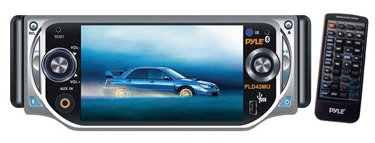 Pyle PLD43MU Pyle dvd 4.3" Touch Screen TFT Monitor with DVD/VCD/MP3/CD Player